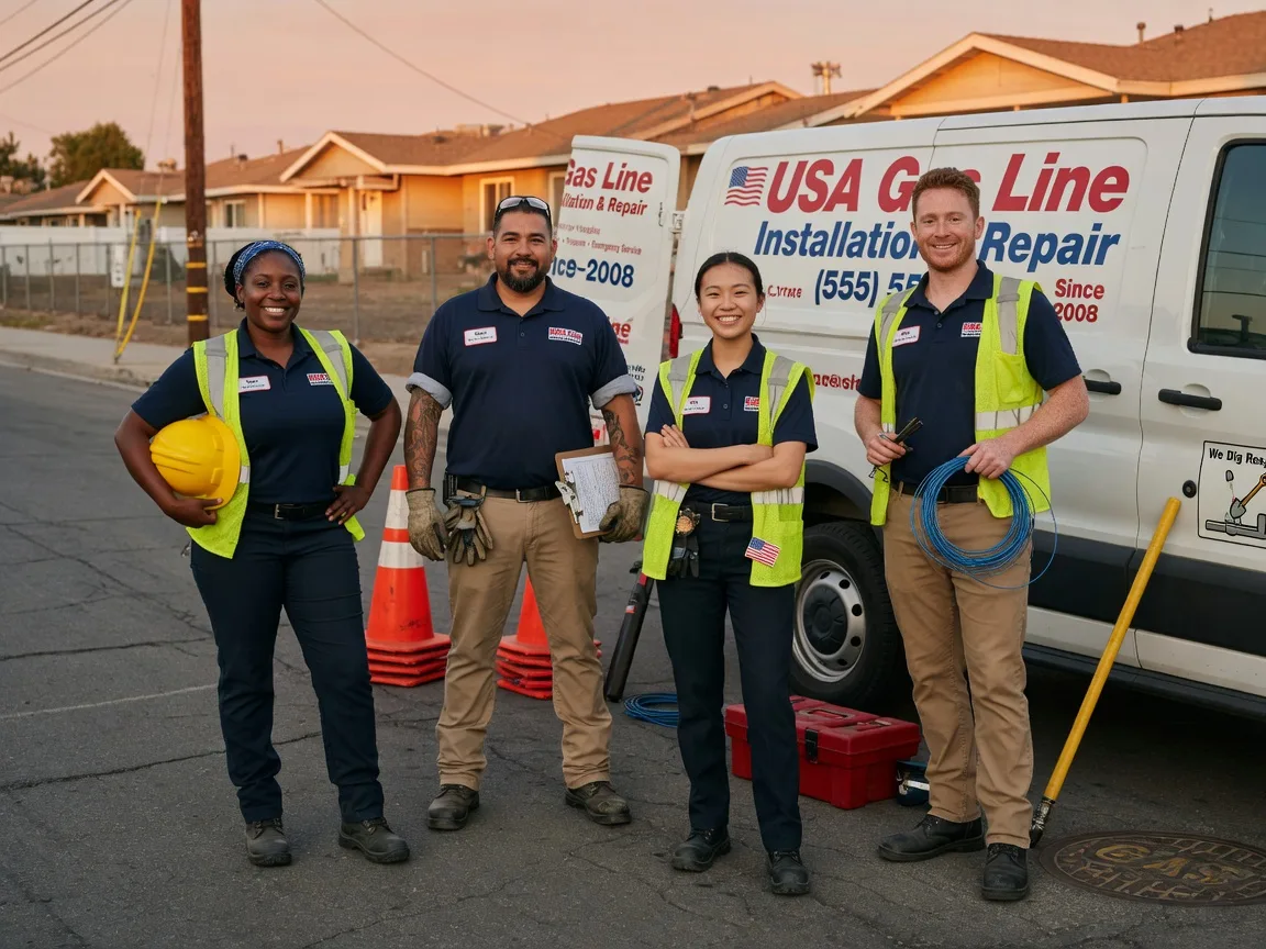Gas Line Installation company in Cedar Island, NC